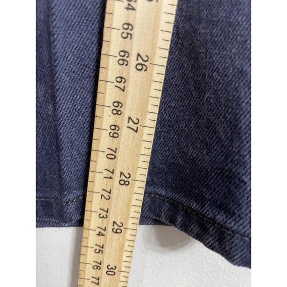 LEVI'S Mens 501 Straight Jeans Button Fly Tag Says 42x32 Measure 38x30 - Picture 6 of 9